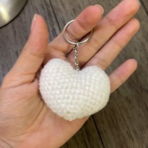 COPY - Crochet Velvet Keychain 💟